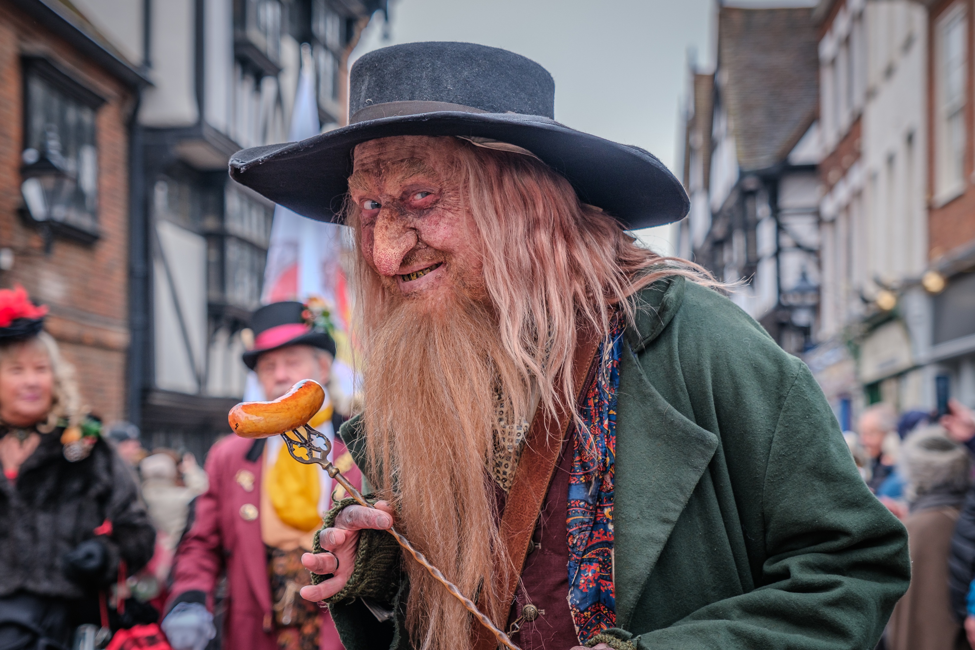 Fagin at Dickensian Christmas