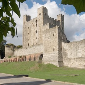 Rochester Castle image from Boley Hill