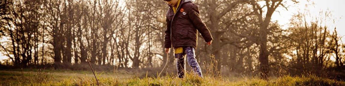 Boy In Woods Copyright