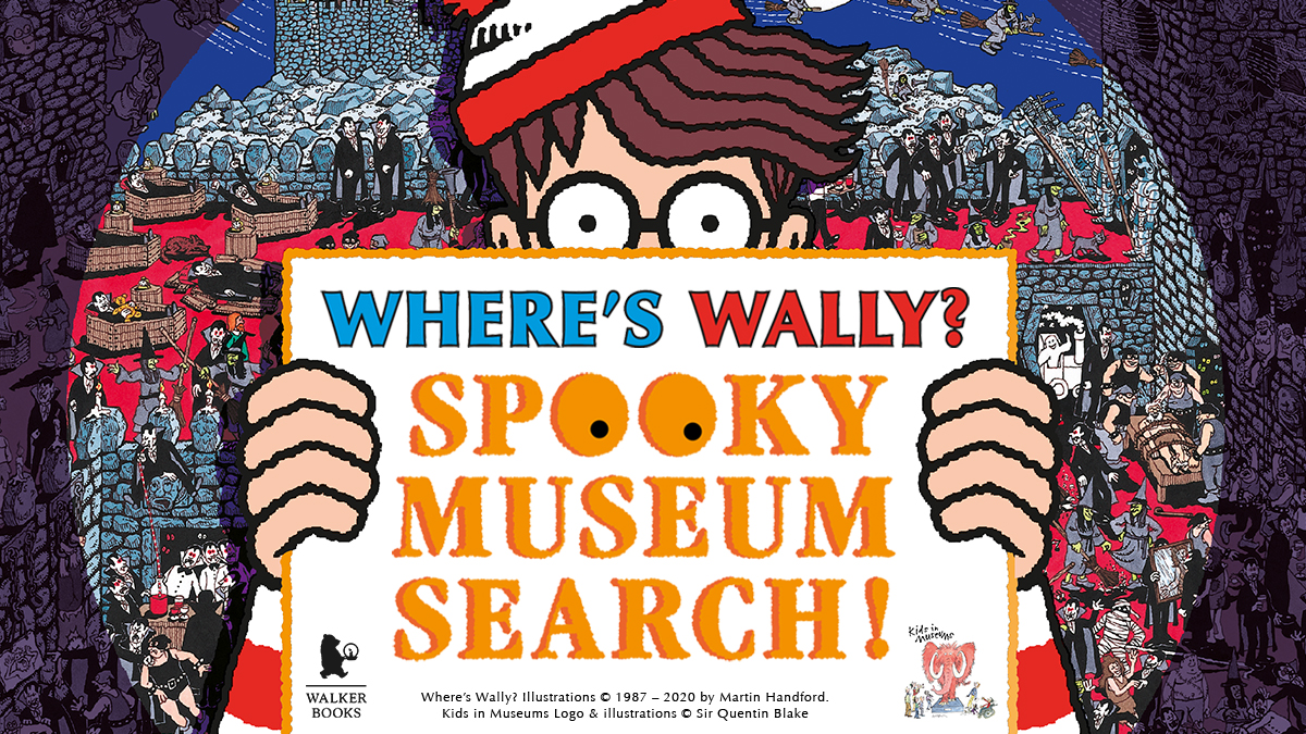 Where's Wally museum search poster