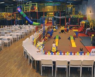 Inside of Monkey Bizz softplay
