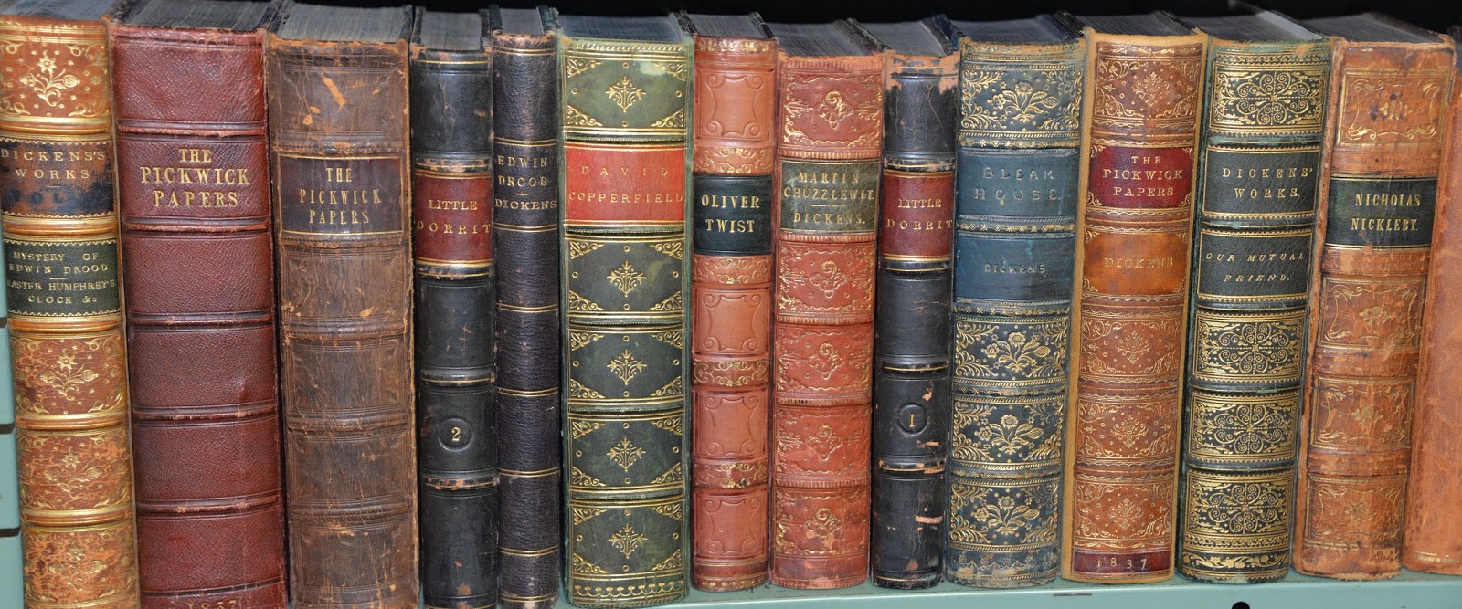 Dickens Books (Internet Image)